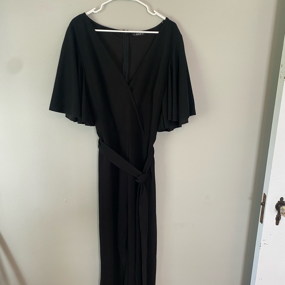 Womens Black Pantsuit